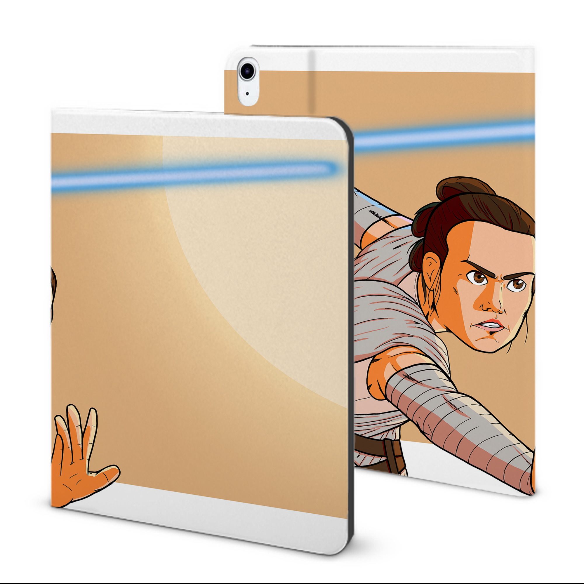 （画像用） スター・ウォーズ Star Wars IPad ケース ブック型 PUレザー TPU 耐衝撃 軽量 薄型 ペン収納なし 全面保護 IPad 各モデル対応